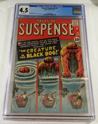 Tales Of Suspense 23 Marvel 1961 Cgc 4.  5 Lee Kirby Ditko Off - White Pages Key