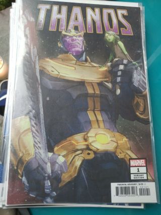 Thanos (2019) Marvel - 1,  1:50 Parel Variant,  Tini Howard/ariel Olivetti,  Nm