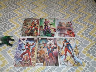 Major X 1 - 6 Complete Limited Series Age Of X - Man First Prints Marvel Comics