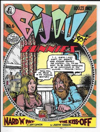 Bijou Funnies 6 Krupp Comics 1971 Nard 