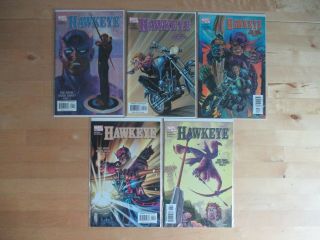 Hawkeye (2003 - 3rd Series) 1,  2,  3,  4,  6 By Fabian Nicieza