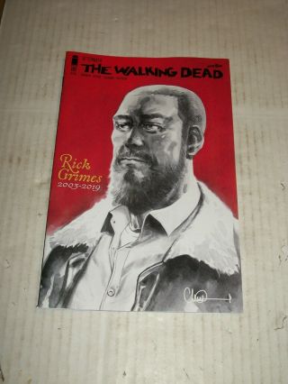 Image The Walking Dead 192 Rick Grimes Special Commemorative Edition Variant Nm