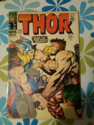 Thor (1st Series Journey Into Mystery) 126 1966 Fn/vf 7.  0