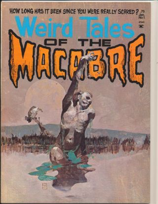 Weird Tales Of The Macabre Vol.  1 1 (1975) Jeff Jones Cover Fine/vf