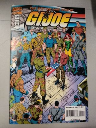 G.  I.  Joe: A Real American Hero 155 (1994,  Marvel) Fn/vf Scarce Final Issue