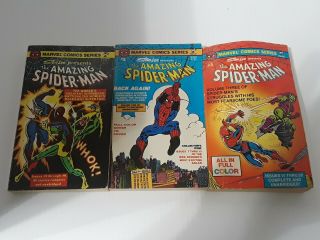 Stan Lee Presents The Spider - Man 1 - 3 Pocket 1978 Pb
