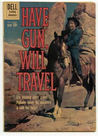 Jerry Weist Estate: Have Gun,  Will Travel 8 (dell 1961) Vg No Res