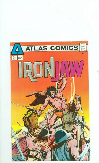 Ironjaw 1 1st App Ironjaw Atlas Comics 1975 Neal Adams Vf