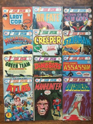 1st Issue Special S 1 - 7,  9 - 13,  Near Complete Run,  Metamorpho,  Gods - Vg/vg,
