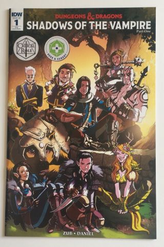 Dungeons & Dragons: Shadows Of The Vampire 1 Critical Role Variant Nm - Rare And