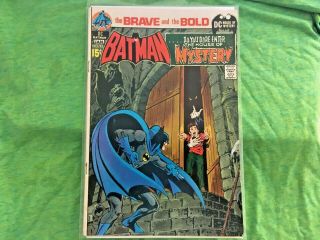 Brave & The Bold 93 Vf 8.  0 Bronze Age Dc Batman In The House Of Mystery