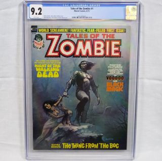 Marvel Comics Curtis Tales Of The Zombie 1 Cgc 9.  2 1973 Boris Vallejo Cover