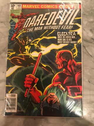 Daredevil 168 Cgc 8.  5 | Marvel 1981 | Origin & 1st Elektra.  Frank Miller.