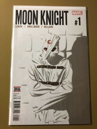Marvel Comics Moon Knight 1 2016 Cover A 1st Print Jeff Lemire