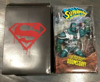 Dc Comics Mattel Signature Superman Man Of Steel Doomsday Figure Matty Collector