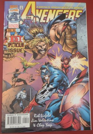 Avengers Comic Number 1 Nov 1996