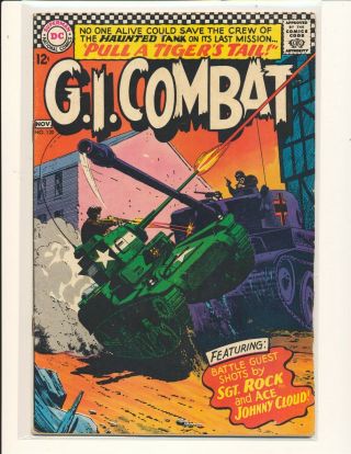 G.  I.  Combat 120 G/vg Cond.  Subscription Crease