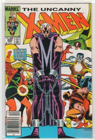 Uncanny X - Men 200 Double Sized Issue Magneto Wolverine John Romita Jr 9.  2