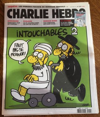 Charlie Hebdo N°1057 September 19 - 2012 - Very Rare - Muhammad Cartoon