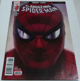 Spider - Man 796 (marvel Comics 2018) Anti - Venom & Goblin King App (vf -)