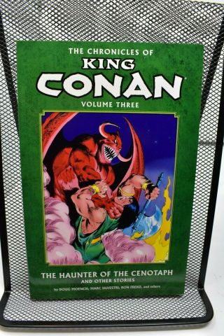 The Chronicles Of King Conan Volume 3 The Haunter Of The Cenotaph Dark Horse Tpb