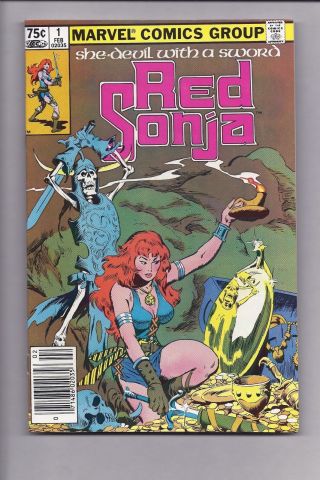 Canadian Newsstand Edition Red Sonja 1 $0.  75 Price Variant