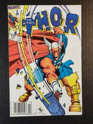 Thor 337 (marvel 1983) 1st Appearance Of Beta Ray Bill (gog3 Movie) Hot Key