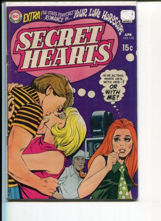 Secret Hearts 143 Fn Toth 1970