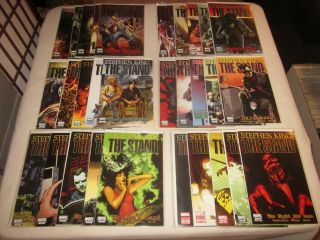 Stephen King The Stand Marvel Comics Complete Set Vf/nm American Nightmares 1