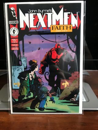 Next Men 21 9.  4 Nm - Hellboy First Appearance - - White Pages Mignola