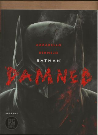 Batman Damned 1 2 3 Cover A Set 1st Printings Dc Black Label Bat - Wang
