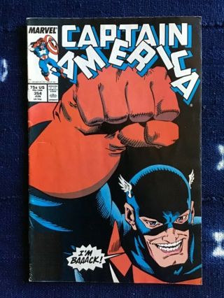 Captain America 354 1st Appearance Us Agent John Walker Cena Disney,  Marvel 1989