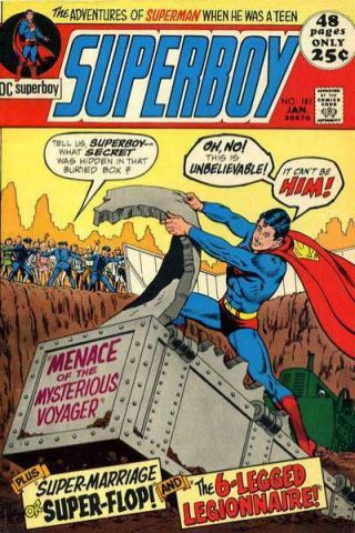 Superboy (1949 Series) 181 In Fine, .  Dc Comics [ Sn]