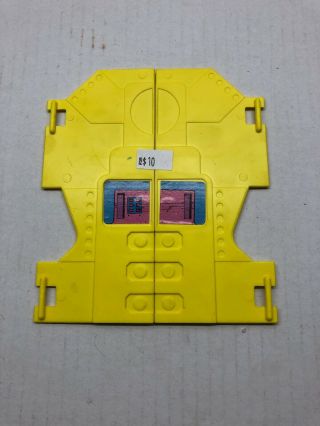 Kenner Powers 1984 Hall Of Justice Playset Parts Yellow Doors