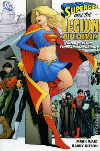 Supergirl And The Legion Of - Heroes Tpb (dc) 3 - 1st 2006 Vf Stock Image