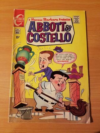 Abbott & Costello 12 Very Good - Fine Fn (1969,  Charlton Comics)