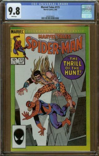 Marvel Tales 173 Cgc 9.  8 Reprints Spider - Man 34