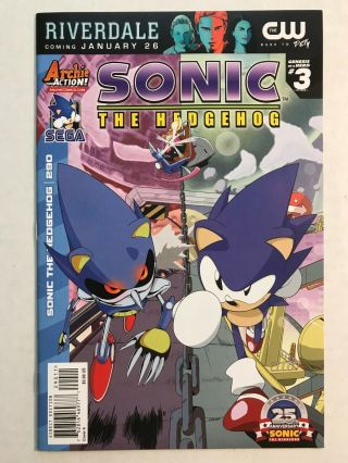 Archie Action Comics Sonic The Hedgehog 290 Comic Book 2017 Sega Video Game Rare
