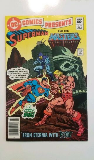 Dc Comics Presents 47 1st He - Man Masters Of The Universe Motu First