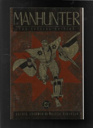 Manhunter The Special Edition Trade Tpb 1999 Very Fine Dc Goodwin & Simonson