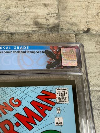 Spiderman 1 USPS Marvel Comics nn CGC 9.  8 Key Special CGC Label FF1 2