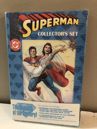 Superman Collector’s Set The Wedding Of The Century Comic Books