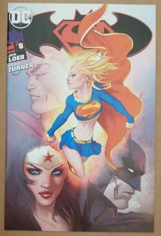 Superman Batman 8 - Michael Turner Variant - Rare Supergirl Cover A