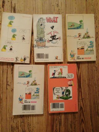 5 Vintage Wizard Of Id Comic Books 1975,  76,  77 2
