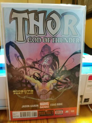 Thor God Of Thunder 8 Nm 1st App Of Godesses Of Thunder Marvel 2013