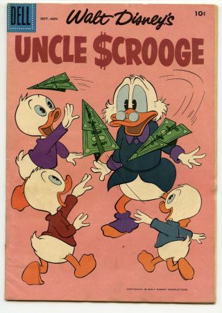 Jerry Weist Estate: Walt Disney’s Uncle Scrooge 23 (dell 1958) Vg,  Barks
