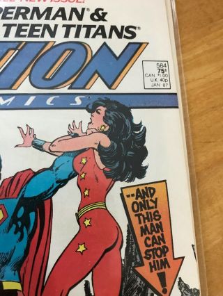 DC Comics Action Comics 1987 584 - 595 Plus Annual Comic Books Superman 3