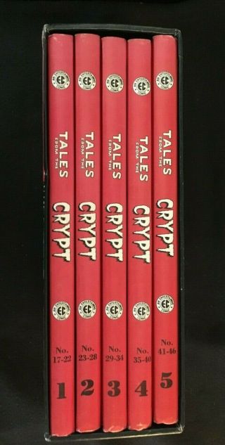 THE COMPLETE TALES FROM THE CRYPT Russ Cochran Hardcover EC Boxed Set 4