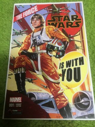 Star Wars 1 (march 2015,  Marvel) Gamestop Variant Cover