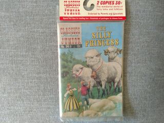 Classics Illustrated Junior 521 The King Golden River 565 Silly Princess Exc